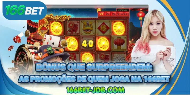 Bônus que surpreendem: as promoções de quem joga na 166BET