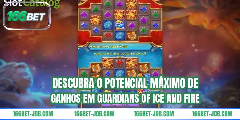 Descubra o potencial máximo de ganhos em Guardians of Ice and Fire