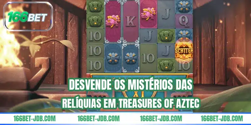 Desvende os mistérios das relíquias em Treasures of Aztec