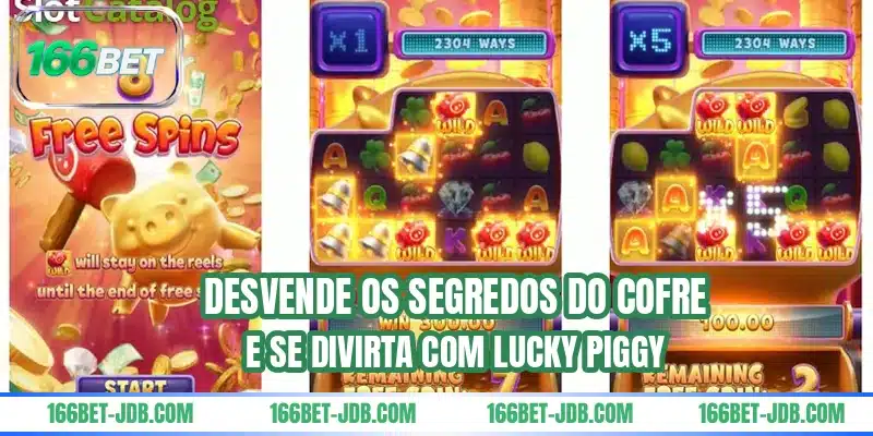 Desvende os segredos do cofre e se divirta com Lucky Piggy