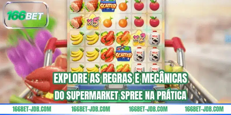 Explore as regras e mecânicas do Supermarket Spree na prática