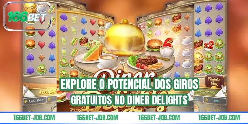 Explore o potencial dos giros gratuitos no Diner Delights