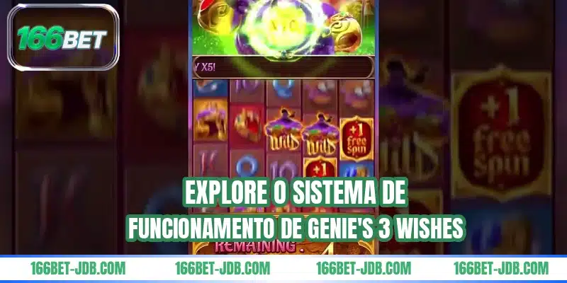Explore o sistema de funcionamento de Genie's 3 Wishes