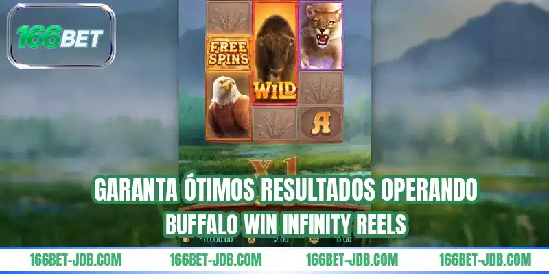 Garanta ótimos resultados operando Buffalo Win Infinity Reels